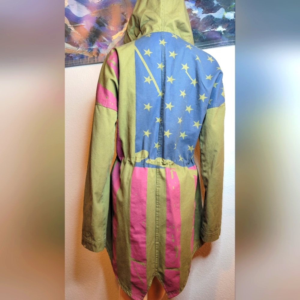 BDG Urban Outfitters Flag Army Light weight  Jacket